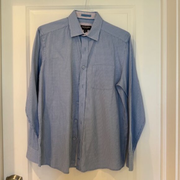 Lot of 4 Johnston & Murphy Printed Cotton Shirts (M) - Picture 16 of 16